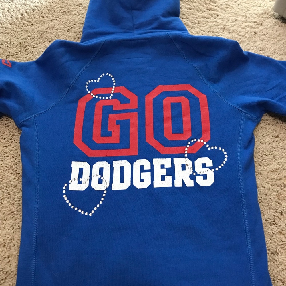Los Angeles Dodgers MLB Pink Sweatshirt